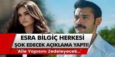 Esra Bilgiç Uğur Güneş bombasını patlattıktan sonra çarpıcı açıklamalar yaptı! 'Aile Yapısını Zedeleyecek...'