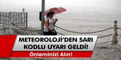 Son Dakika: İstanbul'a çok şiddetli yağmur bastırdı! Meteoroloji'den genel müdürlüğü sarı kodlu sel ve dolu uyarısı geldi!