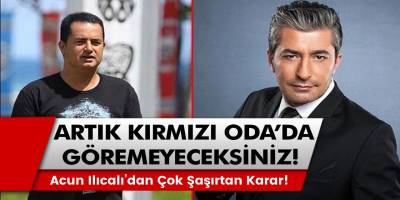 Ilıcalı’dan çok şaşırtacak Erkan Petekkaya kararı! Artık Kırmızı Oda'da Göremeyeceksiniz!