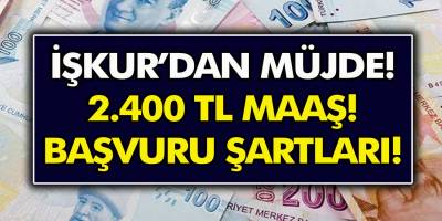 Hükümetten Büyük Destek! İşsiz Olan yüz binlerce kişiye 9 Ay Boyunca 2.400 TL işsizlik Maaşı Verilecek!