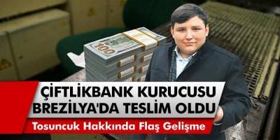 Çiftlik Bank Kurucusu Mehmet Aydın Brezilya'da Teslim Oldu