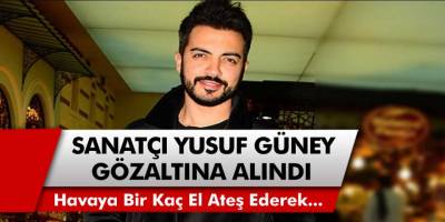 Manavgat'ta Desteğe Giden Sanatçı Yusuf Güney'in Yaptığı Pes Dedirtti! Ünlü Şarkıcı Gözaltına Alındı