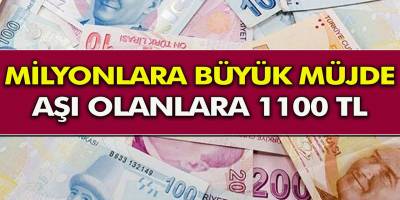 Son Dakika: Aşı Olan Kişilere 1.100 TL Ödeme Yapılacak! Detaylar Belli Oldu…