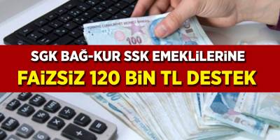 Emekliye hemen 130 Bin TL İhtiyaç Kredisi Verilecek! SGK, SSK ve  Bağ-Kur emeklilerini sevindirecek haber geldi...