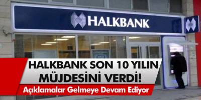 Halkbank’tan Ev Sahibi Olmayanlara Flaş Destek: Milyonlarca Kişi Ev Sahibi Olabilecek…