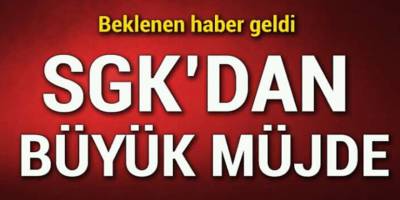 SGK'dan müjdeli haber geldi! SGK'ya başvurana maaş bağlanıyor...