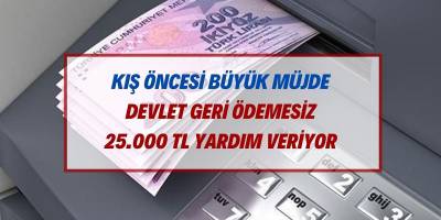Devlet geri ödemesiz 25.000 TL para Yardımı veriyor! Başvuru şartları ve detayları...