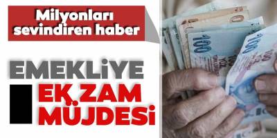 SSK ve Bağ-Kur'lu Emekli maaşına zam geldi! büyük Müjde Emekliye ödenen ek ödeme sınırı yükseliyor...