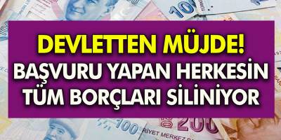 Devlet Müjdeyi Verdi! Başvuru Yapan Kişilerin Devlete Olan Tüm Borçları Silinecek ve Primleri Ödenecek! Tek Bir Şart ile...