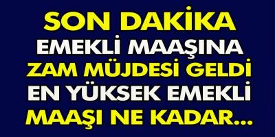 Milyonlarca Emekliye Müjde! Maaşlarında son dakika gelişmesi! Emekli maaşı 3 bin 669 TL! Bağ-Kur SGK, SSK emekli maaşı kaç TL zam oldu?