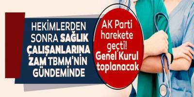 Hükümet Harekete Geçti! Hekimlerden Sonra Sağlık Çalışanlarına Zam