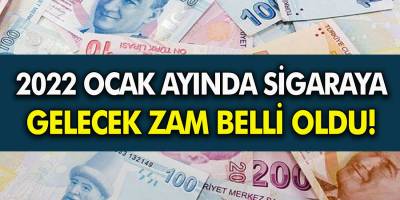 2022 Ocak ayı sigara ve alkol kullananlara kötü haber!  sigaraya zam geliyor...