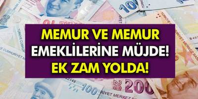 Bütün emekliler için tarih verildi! Memur ve memur emeklilerine ek zam hazırlığı yapılıyor!