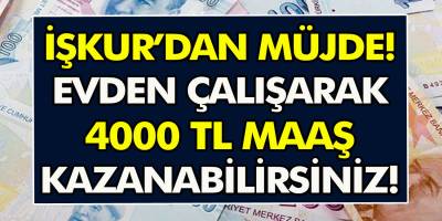 İŞKUR'dan müjde Evde çalışarak 4.000 TL Maaş Alabilirsiniz! Bu Fırsat Kaçmaz! İŞKUR Evde Paketleme İşi...