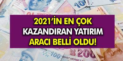 Parasını yatıran herkes resmen  servetine servet kattı! İşte 2021'in en çok kazandıran yatırım aracı belli oldu