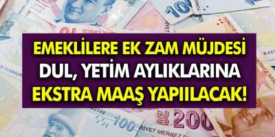 Emeklilere ek zam müjdesi! En düşük maaş 2.500 TL, dul ve yetim maaşlarına ekstra artış yapılacak