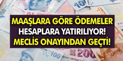 Meclis Tarafından Onaylandı! Tüm vatandaşlara 3000 TL ile 23 Bin TL Arasında Maaşlara Göre Ödemeler Başladı