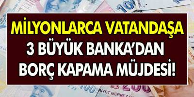 Bankalara Borcu Olanlar Yaşadı! Büyük Müjde Tüm Borçlar Kapatılıyor!