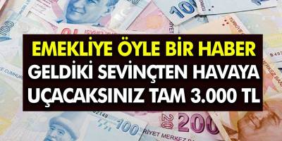 Emeklilere Son Dakika anında 3 bin TL nakit avans ödemesi yapılıyor! Nakit avans nasıl alınır? İşte Ayrıntılar!