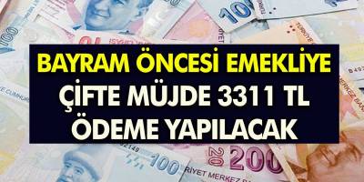 Emekliler çifte bayram yapacak! Son Dakika Büyük ödeme yapılacak? Kime ne kadar ödeme yapılacak?