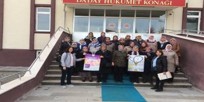 Kastamonu’nun Daday ilçesinde meme kanseri taraması yapıldı