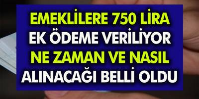 SGK, SSK, Bağkur Emeklilerine müjdeli haber geldi! Geri ödemesiz 750 TL nakit fırsatı duyuruldu!