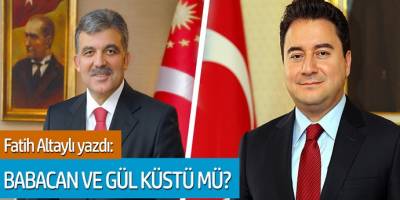 Fatih Altaylı yazdı! Babacan ve Gül küstü mü?