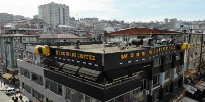 Rize'de havada yan duran vosvosları görenler gözlerine inanamıyor