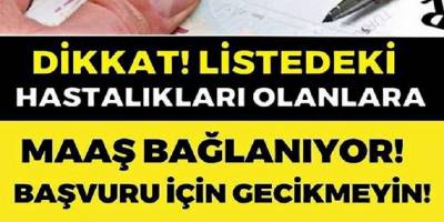 O Hastalıklara Sahip Olan herkes Erken Emekli olabilecek hemen başvuru yapın! İşte tüm şartlar ve detaylar...
