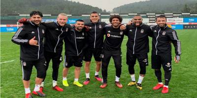 Beşiktaş Süper Lig hazırlıklarında taktik çalıştı