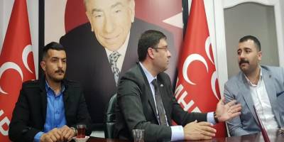 MHP İlçe Başkanı Murat İnan’a hayırlı olsun ziyareti