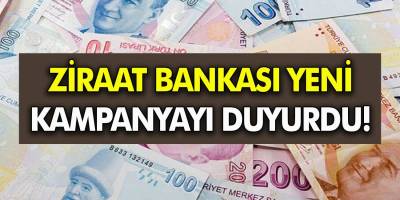 Herkesi İlgilendiriyor! Ziraat Bankası Yeni Kampanyayı duyurdu! İşte Tüm Detaylar!