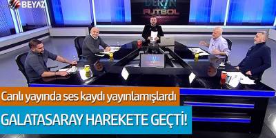 Canlı yayında ses kaydı yayınlamışlardı... Galatasaray harekete geçti!