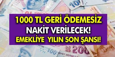Zam sonrasında emekliye bir büyük müjde daha! Emeklilere bayram ikramiyesine 1.000 TL veriliyor: Hesaplara yatırılıyor!
