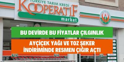 Tarım Kredi'de bugün itibariyle indirimler başladı! İşte o ürünlerin listesi!
