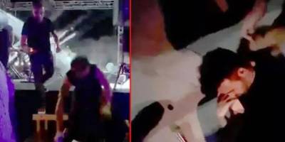 Ünlü sanatçı sahneden düştü hastahaneye kaldırıldı! Durumu il ilgili son dakika açıklaması!