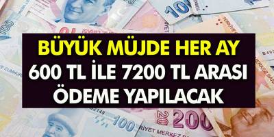 Aile Bakanlığından müjde beklenen  Aileler 7.200 TL ödemeler başladı! e-Devletten hemen paranıza alabilirsiniz!