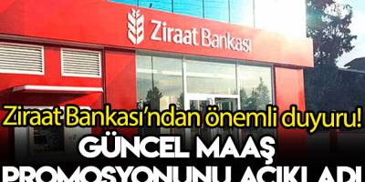 Ziraat Bankası’ndan öyle bir haber Geldi ki! Büyük müjde Emekli Promosyon Kampanyası Dudak Uçuklattı!