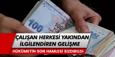 Çalışan Herkesi Yakından İlgilendiren Gelişme! AKP Hükümetinin Son Hamlesi Sızdırıldı... Hepsi Siliniyor...