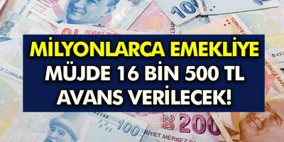 SGK’dan emekli vatandaşlara can suyu! Müjde 16.501 TL nakit avans verilecek başvuruları başladı!