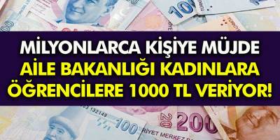 Aile Bakanlığı Kolları Yardım İçin Sıvadı! Öğrencilere kadınlara milyonlarca kişiye büyük destek verilecek!