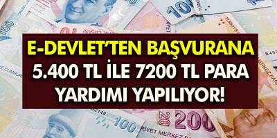 Müjde Aile Bakanlığı 5.400 TL ile 7.200 TL lira yardım veriyor! E-Devlet’ten başvuru yapın! 30 Kasım’a kadar ATM’den alın