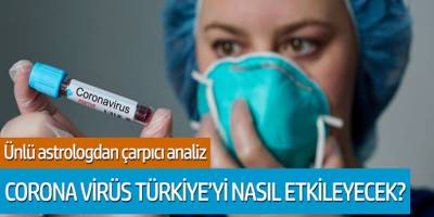 Ünlü Astrologdan çarpıcı analiz: Corona Virüs Türkiye'yi nasıl etkileyecek?