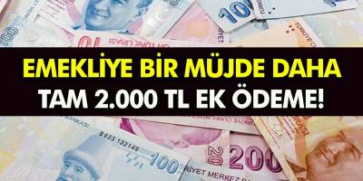 Emekli ve memurların gözünden kaçan detay! Emekliye zam haberinden sonra bir müjde daha tam 2 bin TL ek ödeme!