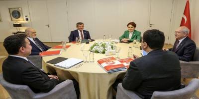 Altılı Masa Son Noktayı Koydu: Seçimlere tek Aday Kemal Kılıçdaroğlu İle Gidilecek...