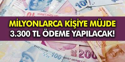 Resmi Gazete'de yayımlandı! Vatandaşa 3.300 TL destek ödenecek! 3300 TL Kimler Alabilir? E-Devlet'ten Yardım Nasıl Alınır?