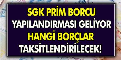 SGK Prim Borcu Olanlar Dikkat! Vergi, Ehliyet Affı ve Prim Borcu Affı Ne Zaman Çıkacak? Hangi Borçlar Taksitlendirilecek?