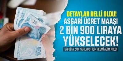 Müjde asgari ücret maaşı 2 bin 700 lira yükselecek... Resmi adım atıldı!