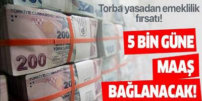 Erken Emeklilik Müjdesi! Torba Yasa Teklifi 5 bin Güne Maaş Meclisten Geçti!