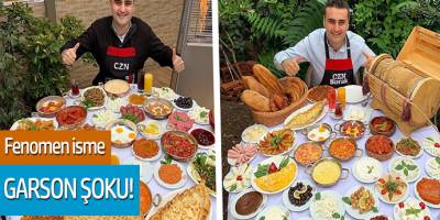 Fenomen İsim CZN Burak'a Garson Şoku